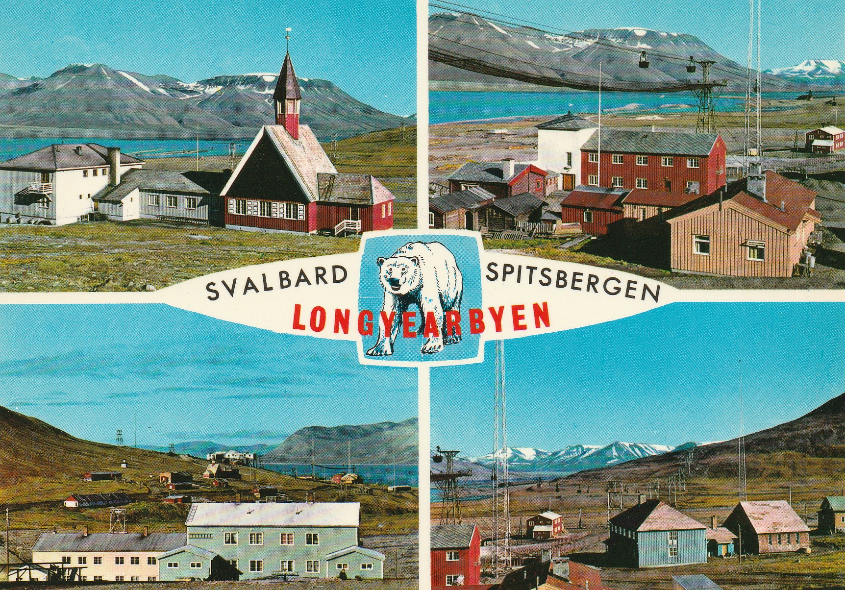 Svalbard, Spitsbergen, Longyearbyen . Aune F-3106-6