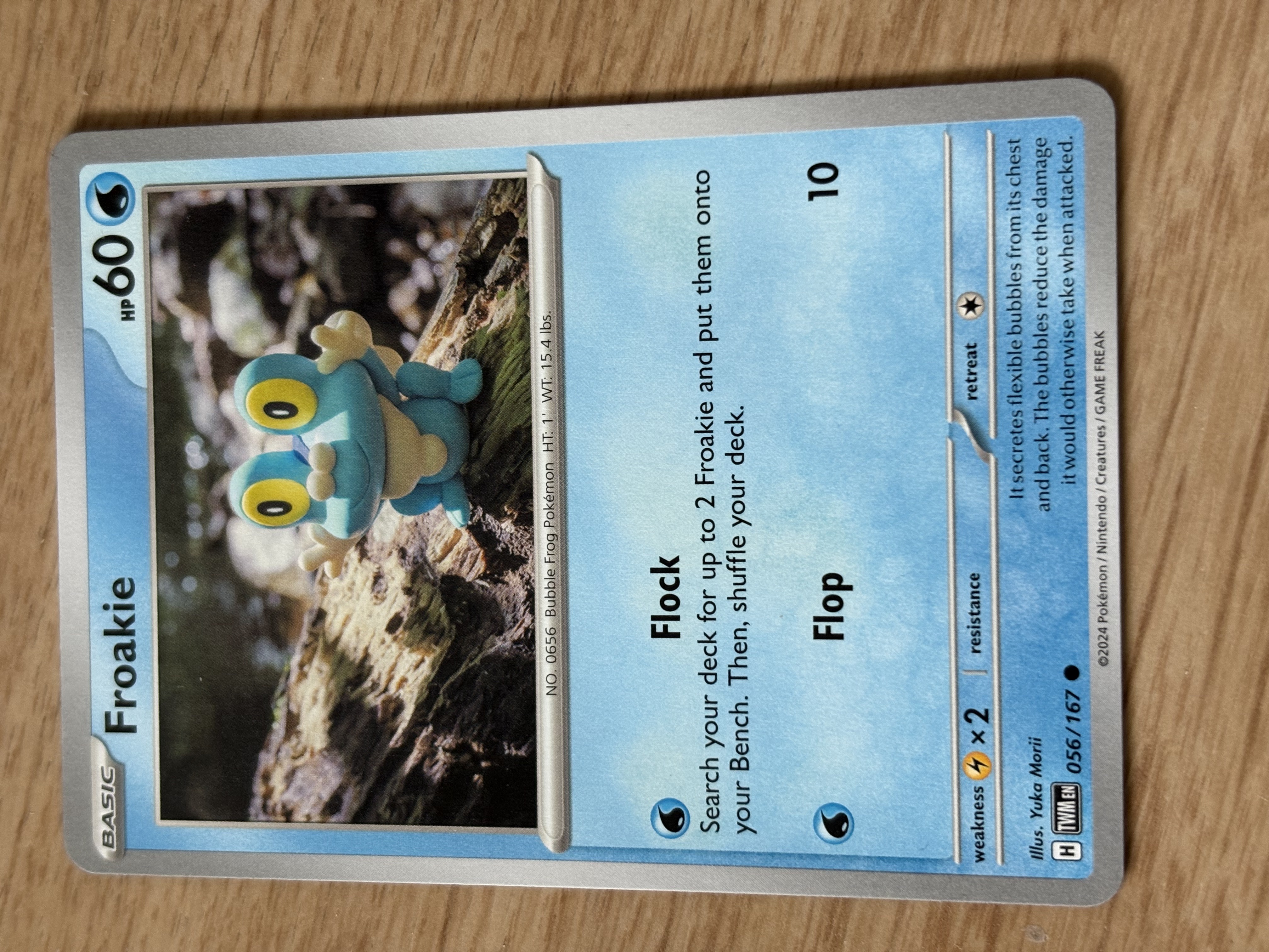 Froakie - 2024 - HP 60 - 056/167 - V