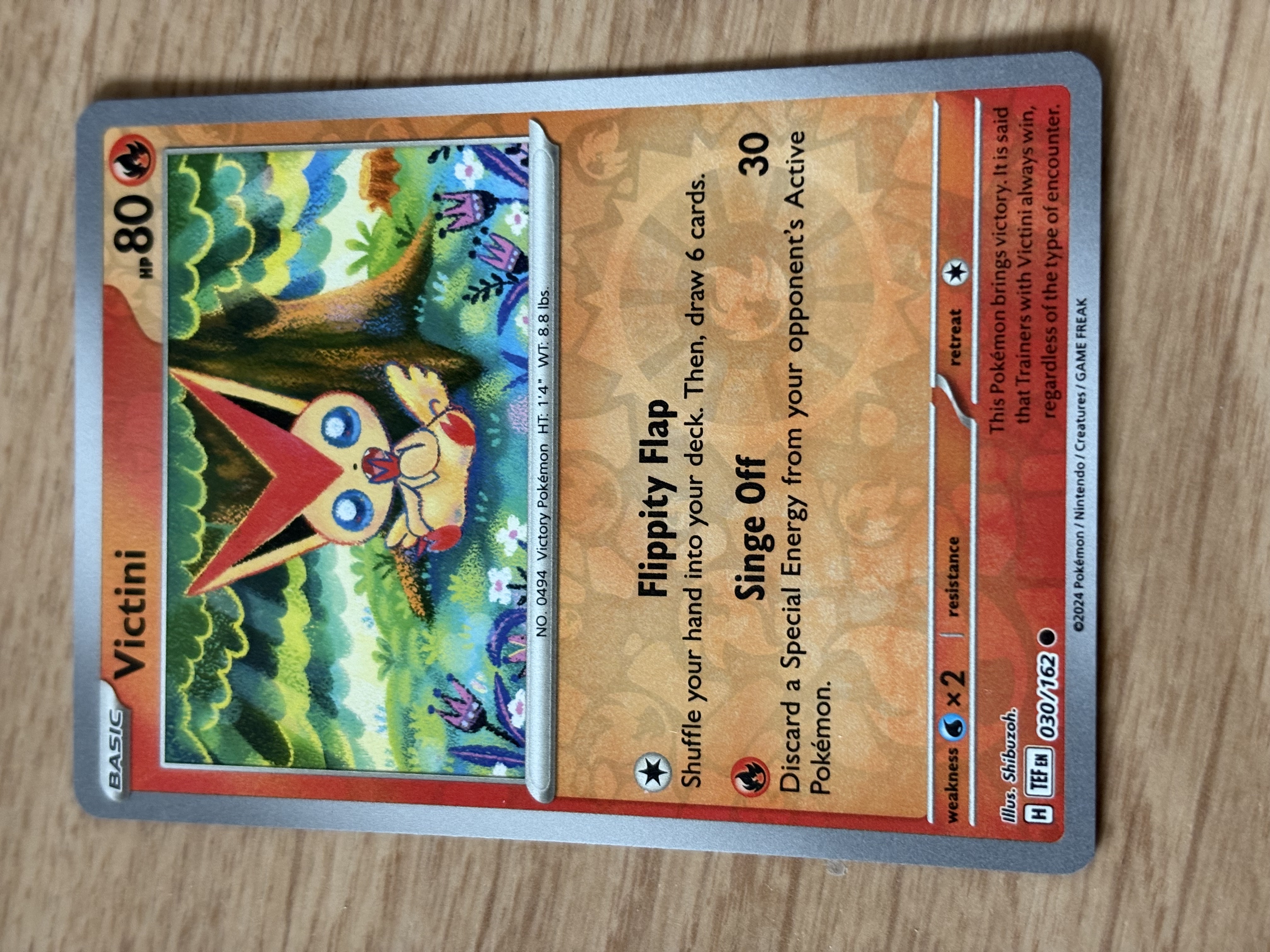 Victini - 2024 - HP 80 - 030/162 - V