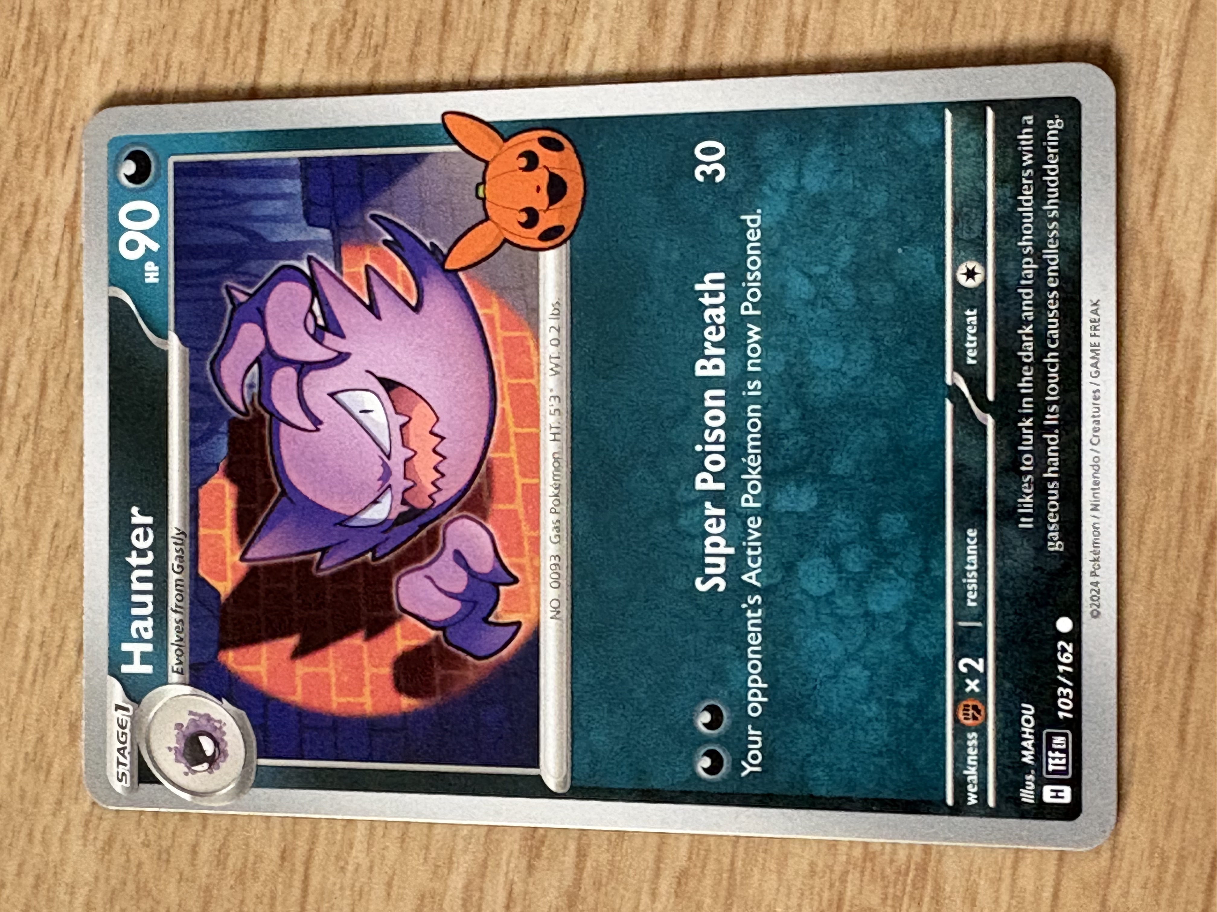 Haunter - 2024 - HP 90 - 103/162 - V