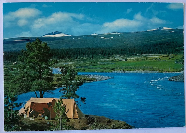 Valdresflyvegen med Sjoa Camping telt