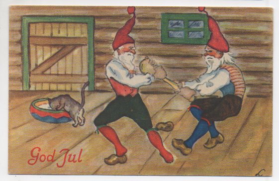 L. Franck 2 nisser er uvenner småformat brukt 1945