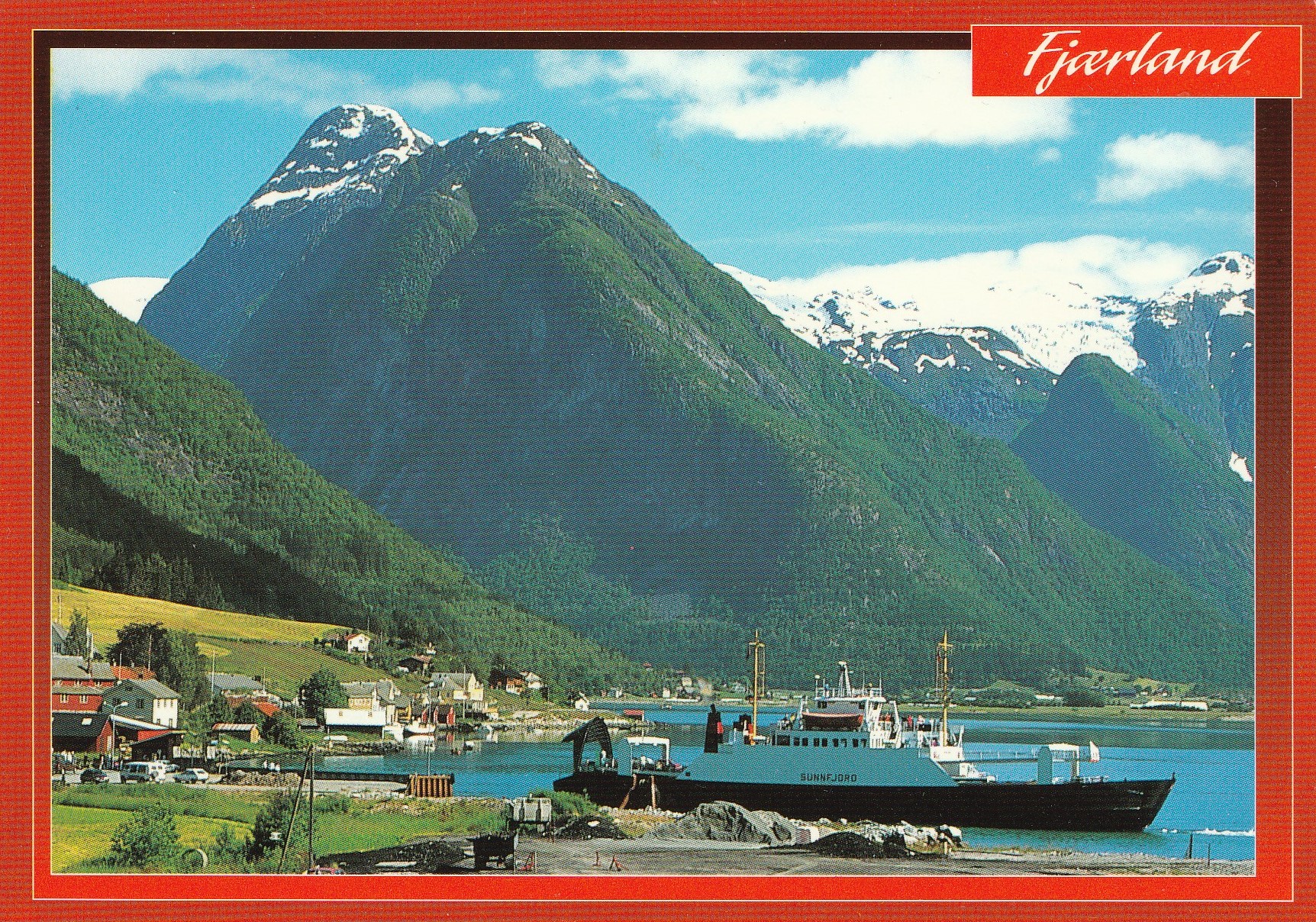 Fjærland , Sogn . Normann 01-N-10-204