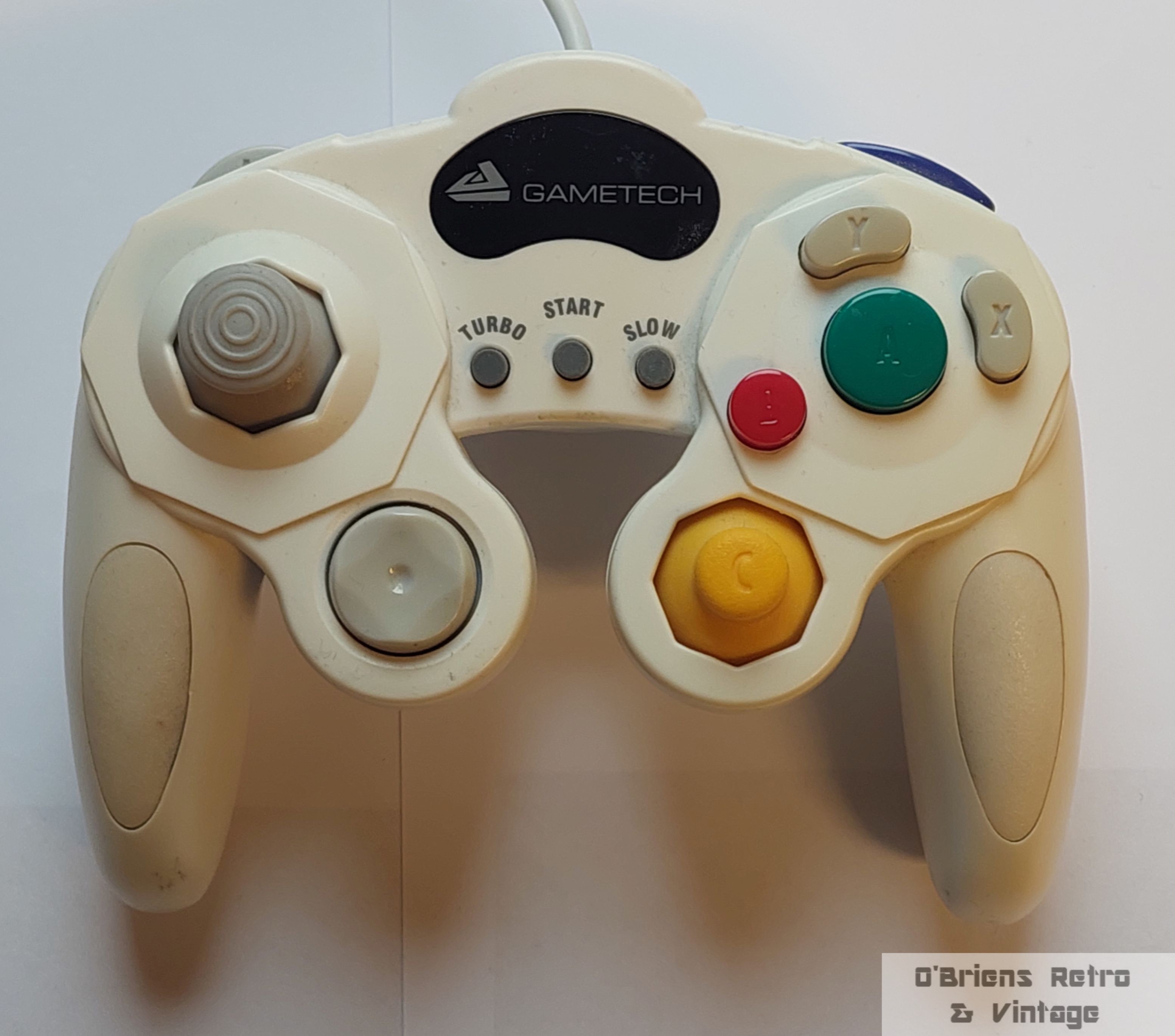 Gametech Nintendo GameCube håndkontroll - Hvit