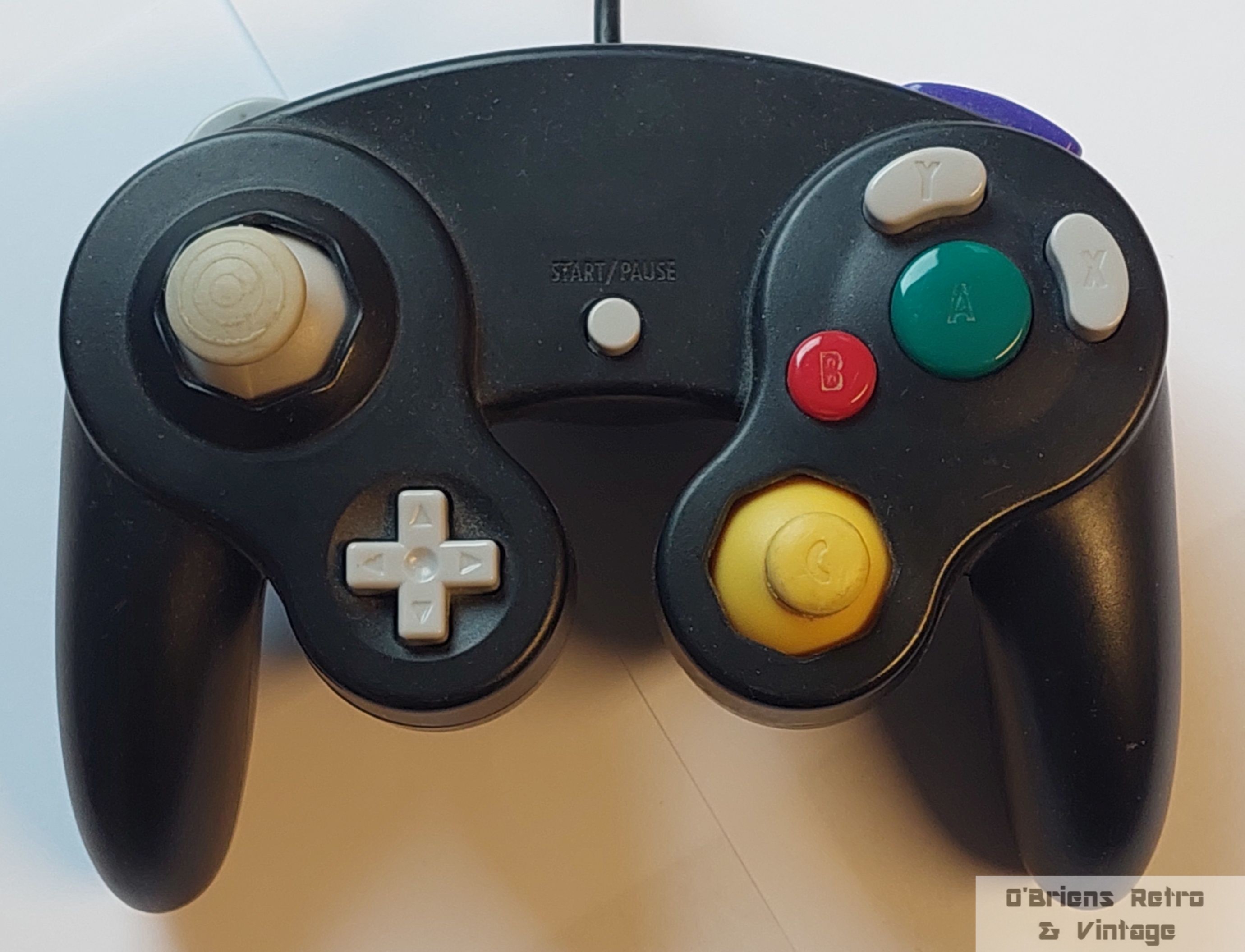 Nintendo GameCube håndkontroll - Tredjeparts - Sort