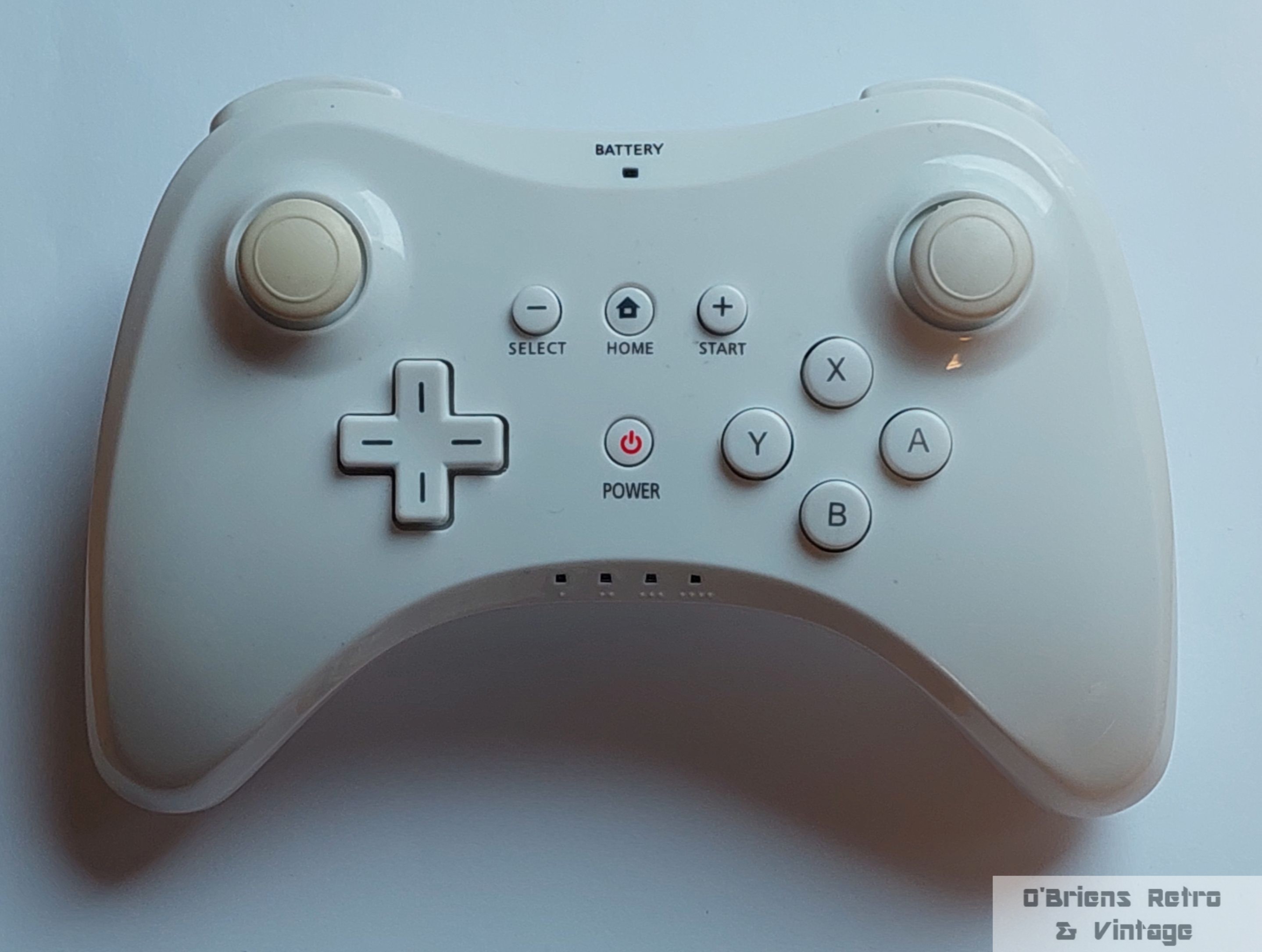 Wireless Controll PROU - Kompatibel med Wii U - Hvit