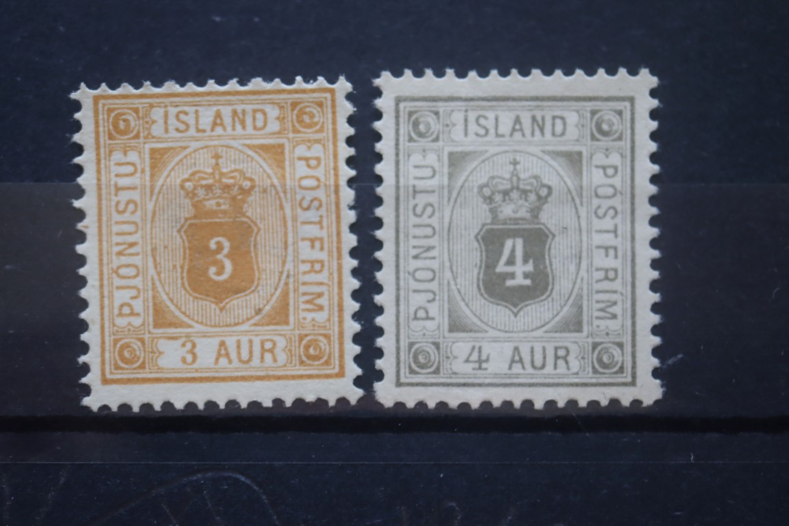 Nr. 3-4 - AFA 1600 NOK - postfrisk