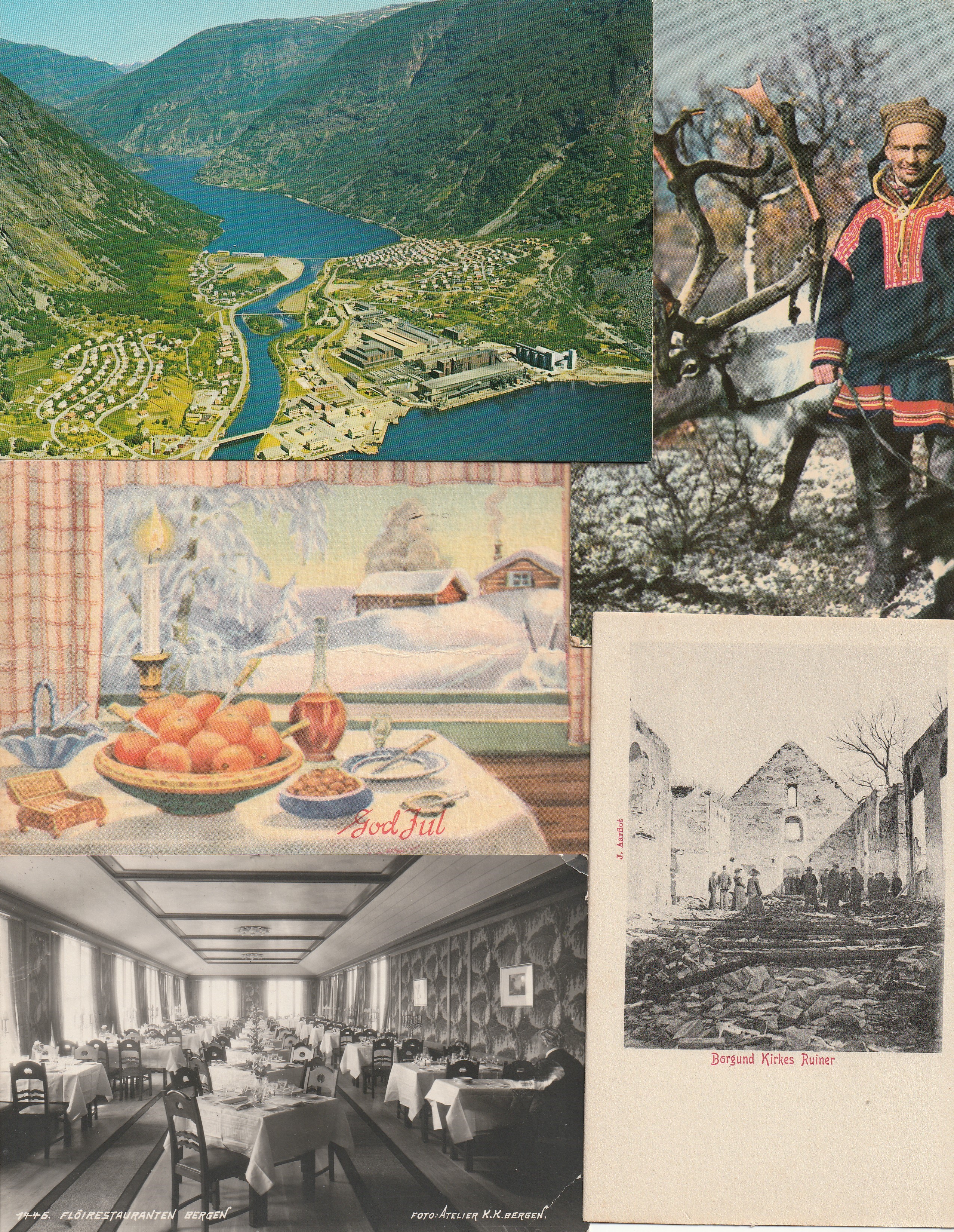Rotelatt på 35 norske kort ! Se bilder og beskrivelse !