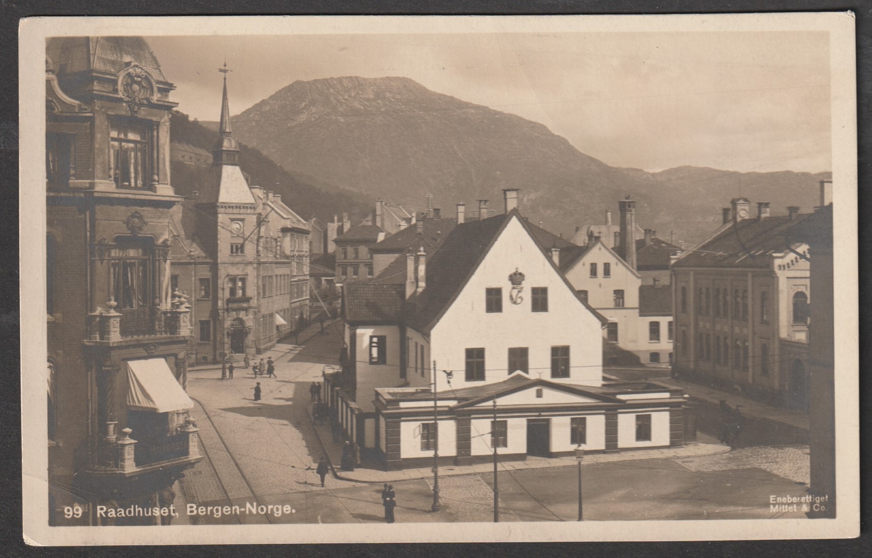 Raadhuset. Bergen. Mittet 99