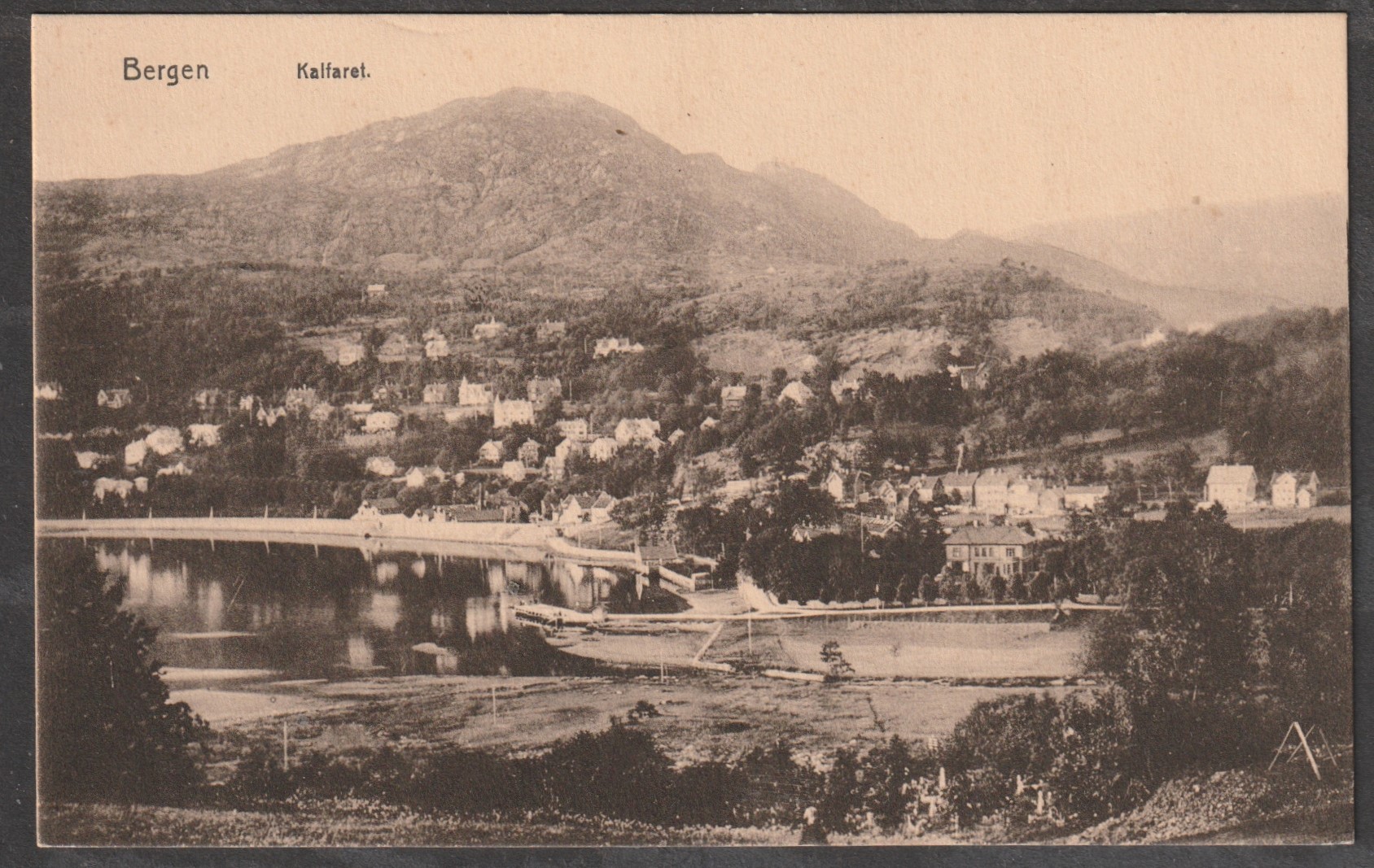 Bergen. Kalfaret, Oscar E. Kull 105