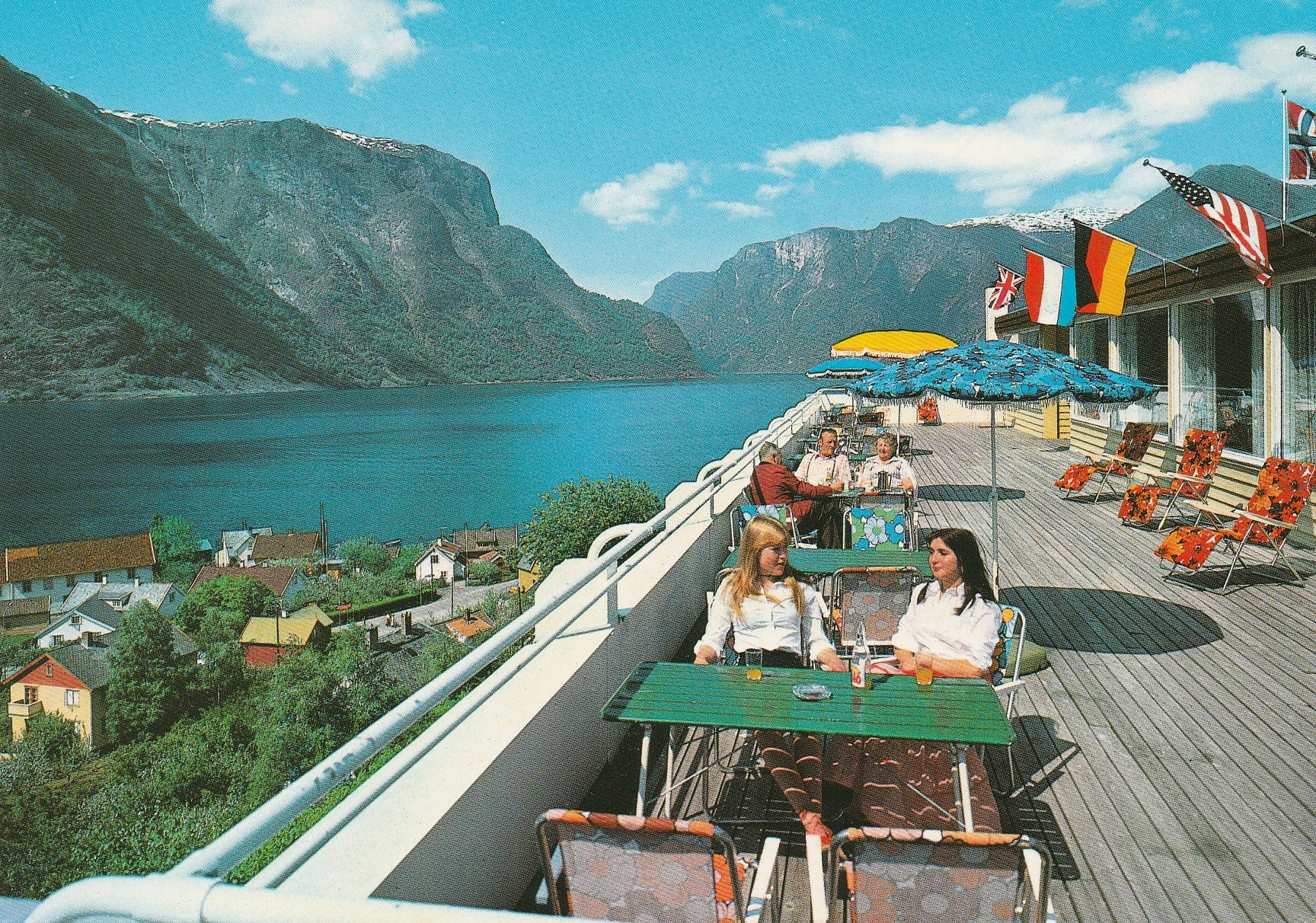 Ryggjatun Hotel . Aurland-Sognefjord. Normannn N-8-160