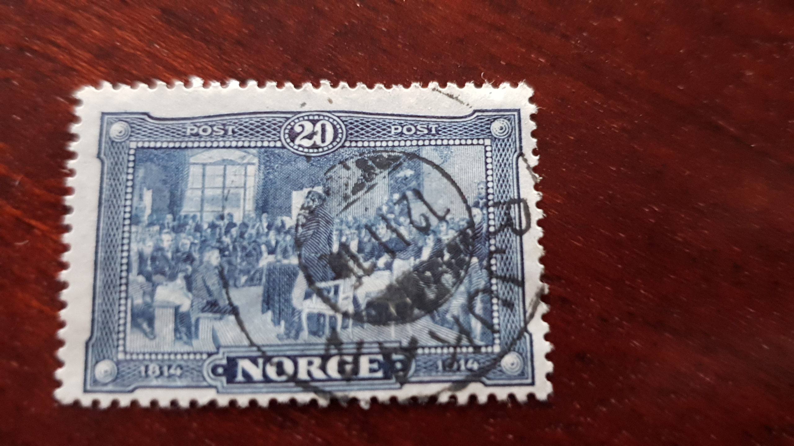 RJUKAN 12II15 TELEMARK NK 116 20ØRE GRUNNLOVSJUB