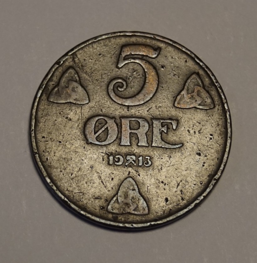 5 øre 1913   (5784)