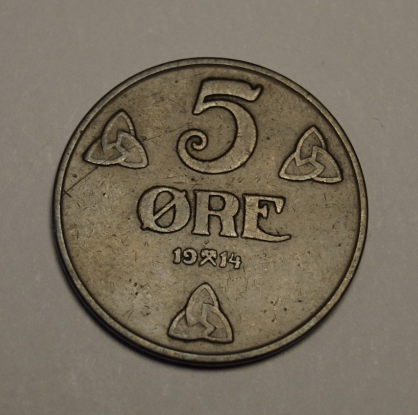 5 øre 1914   (5785)