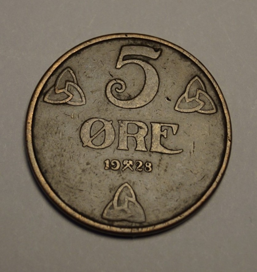 5 øre 1928   (5787)