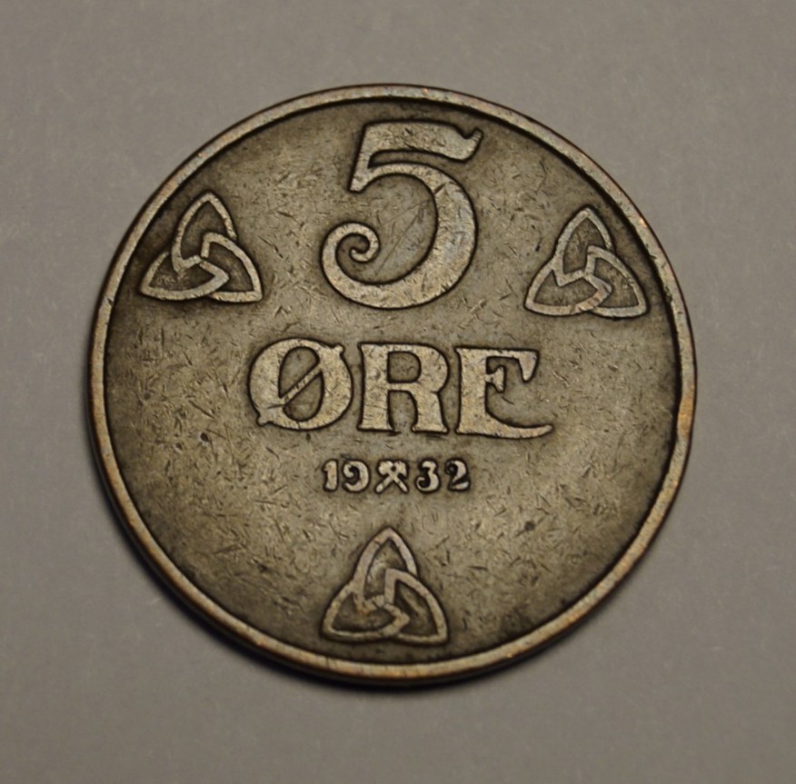 5 øre 1932 (5791)