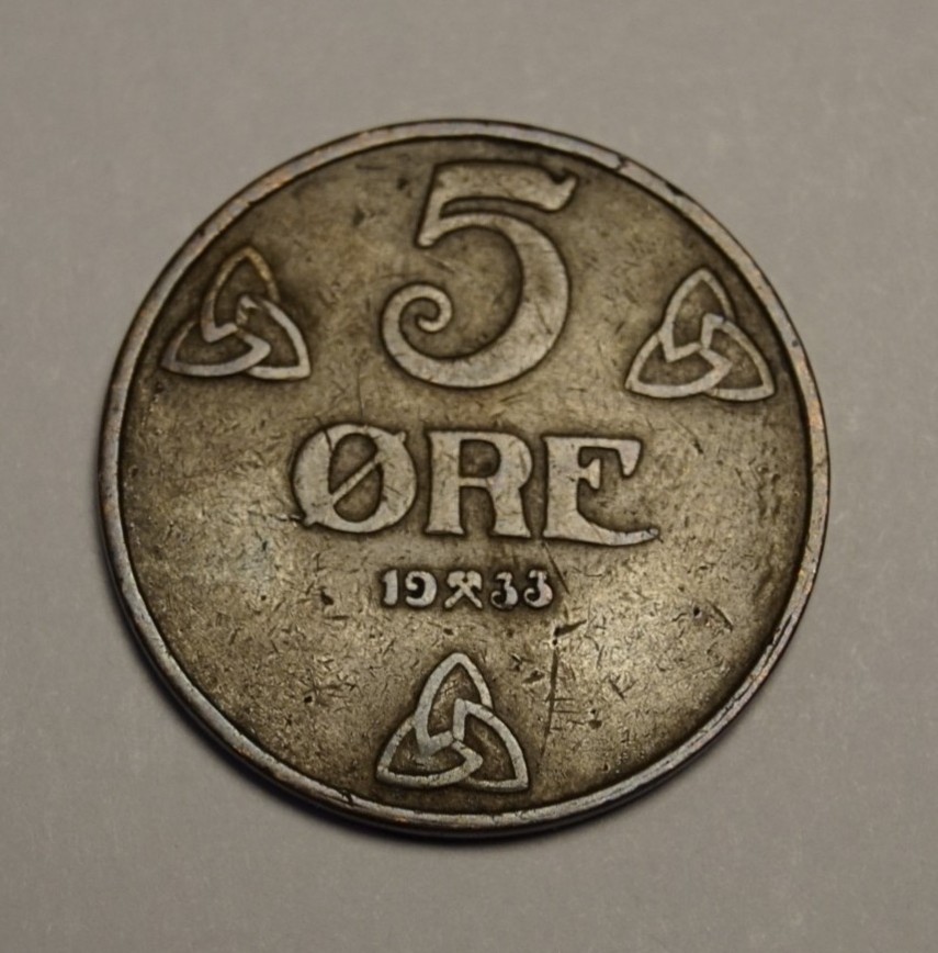 5 øre 1933 (5792)