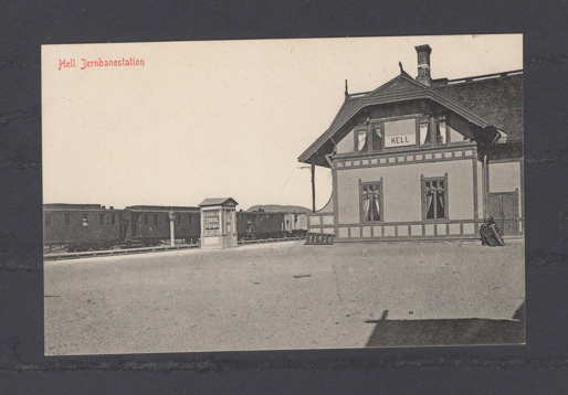 Hell Jernbanestation ubrukt