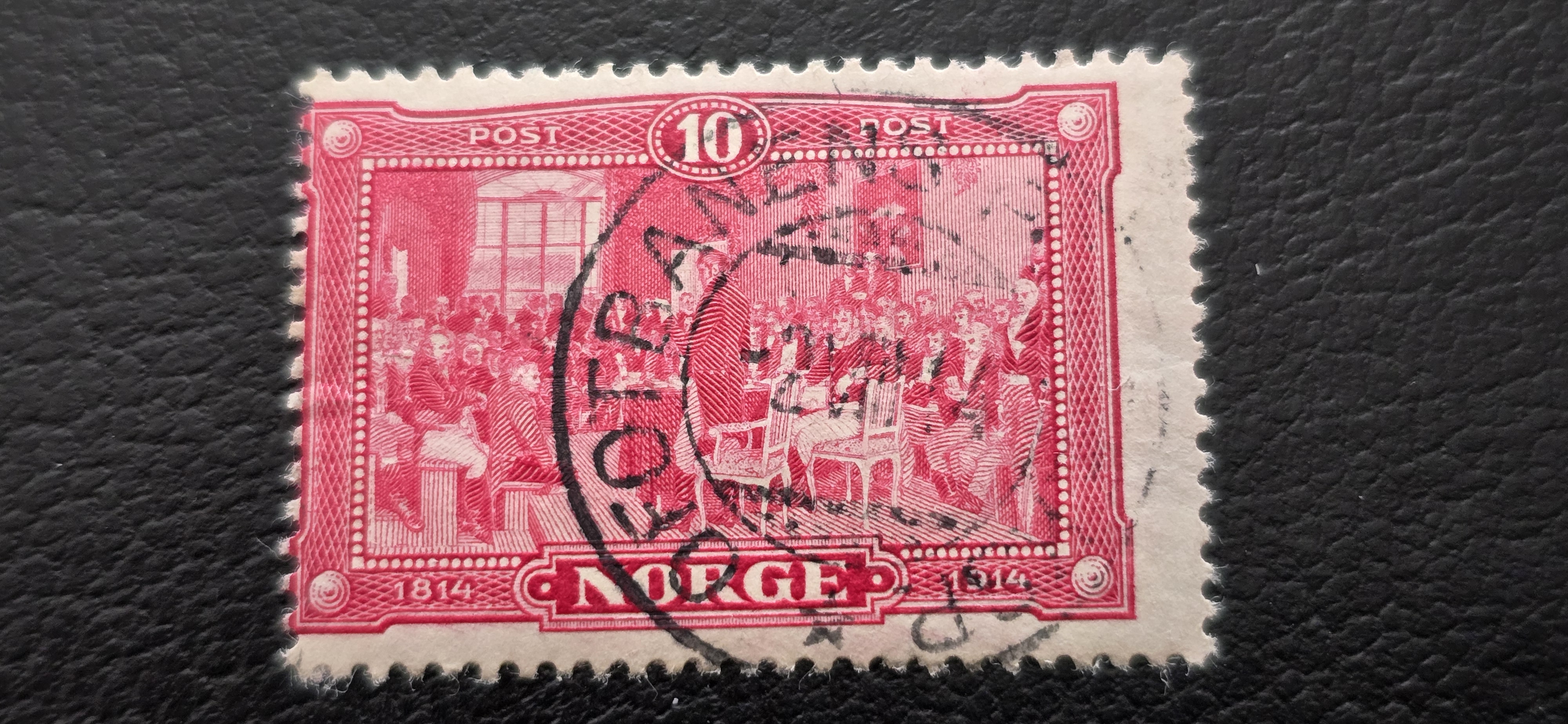 OFOTBANENS POSTEKSP. -2VIII14 NK 115  6PUNKT