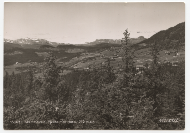 1534/19 Skammestein Fjellheimen Hotel.
