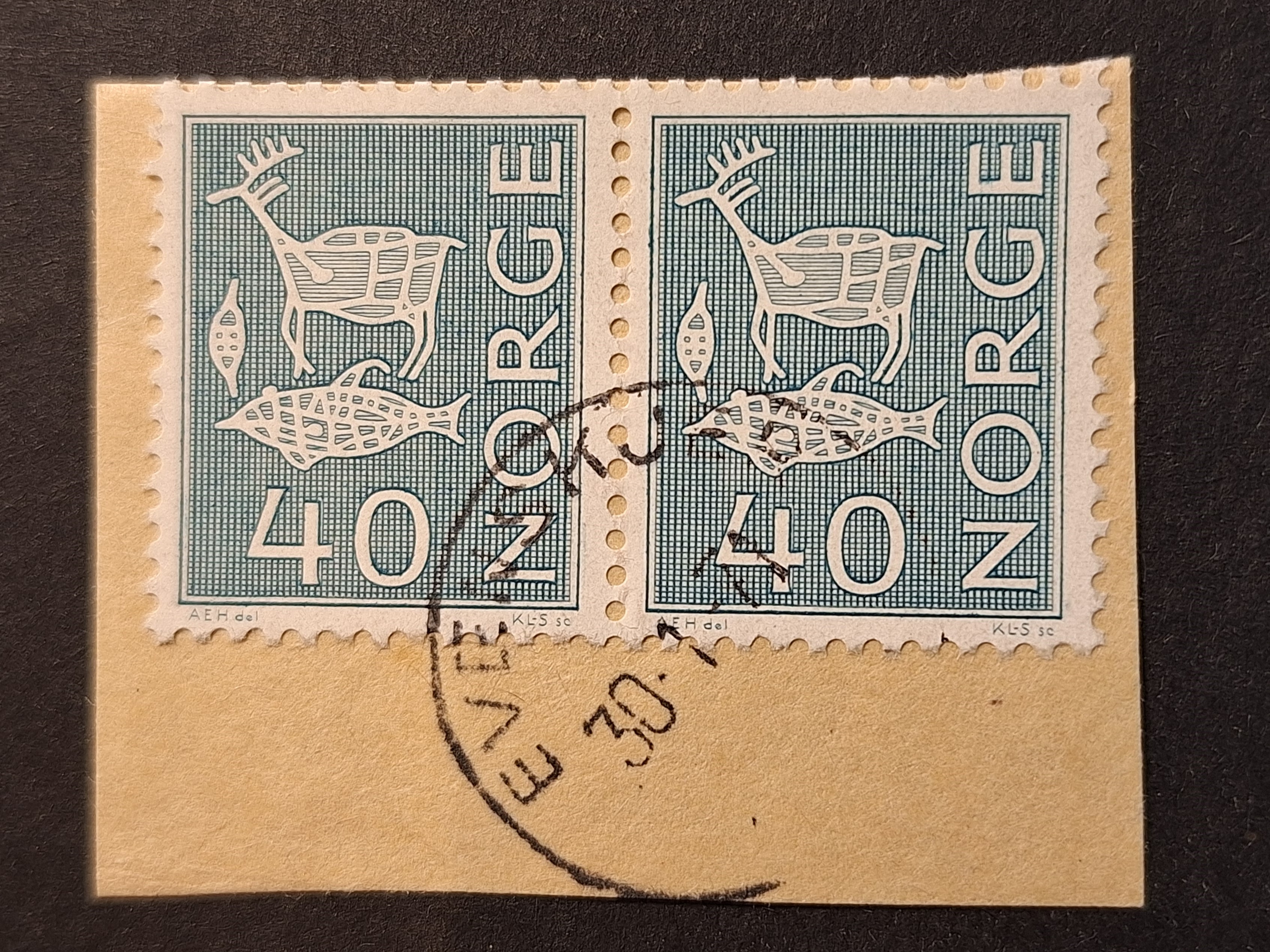 KLIPP PAR NK 610 --- EVENSKJÆR 30-1-71