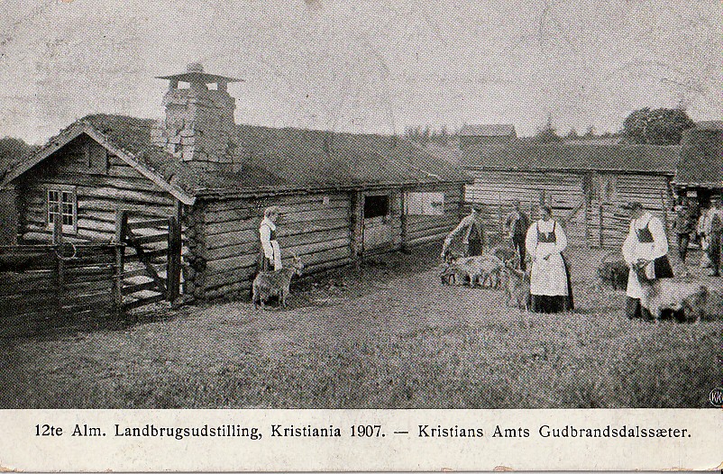( 06) - KRISTIANIA - LANDBRUGSUTSTILLINGEN I 1907