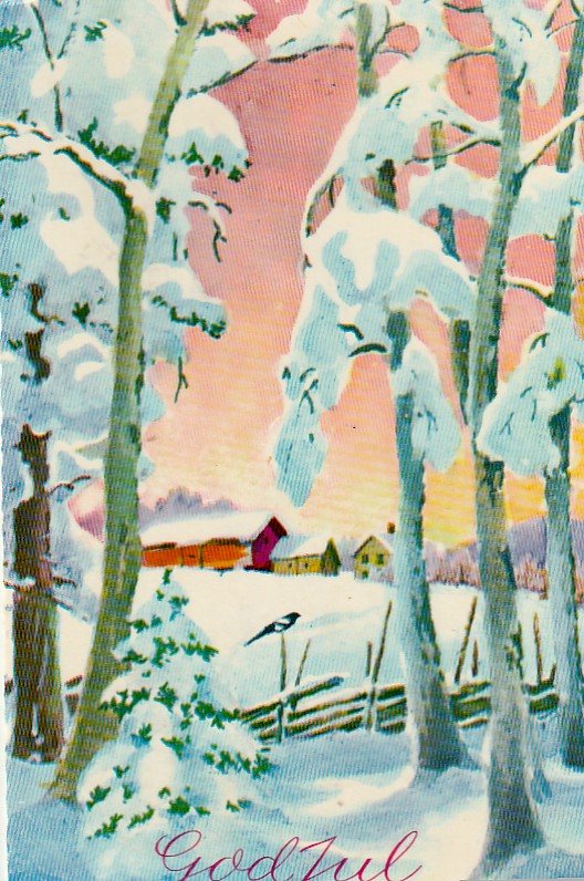 ( 52 ) JULEKORT FRA 1984
