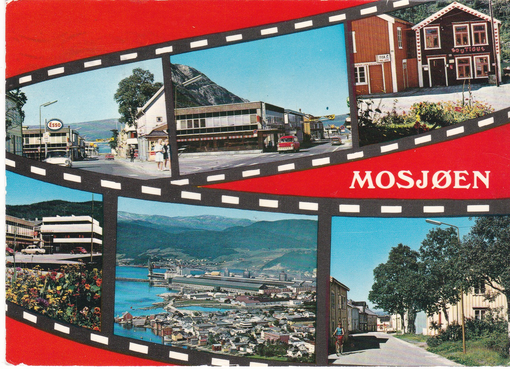 Mosjøen, 6-bilders ( Aune M-5135-1)