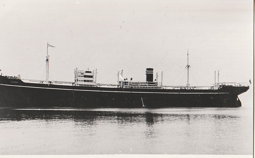( 106)  SKIPET TUDOR   WILHELMSEN ?  (  Foto  i  postkortformat)