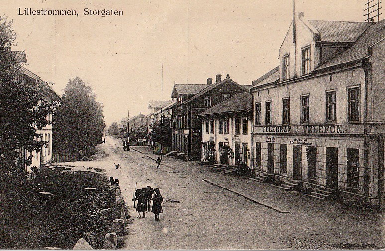 ( 113) LILLESTRØM STORGATEN 1906