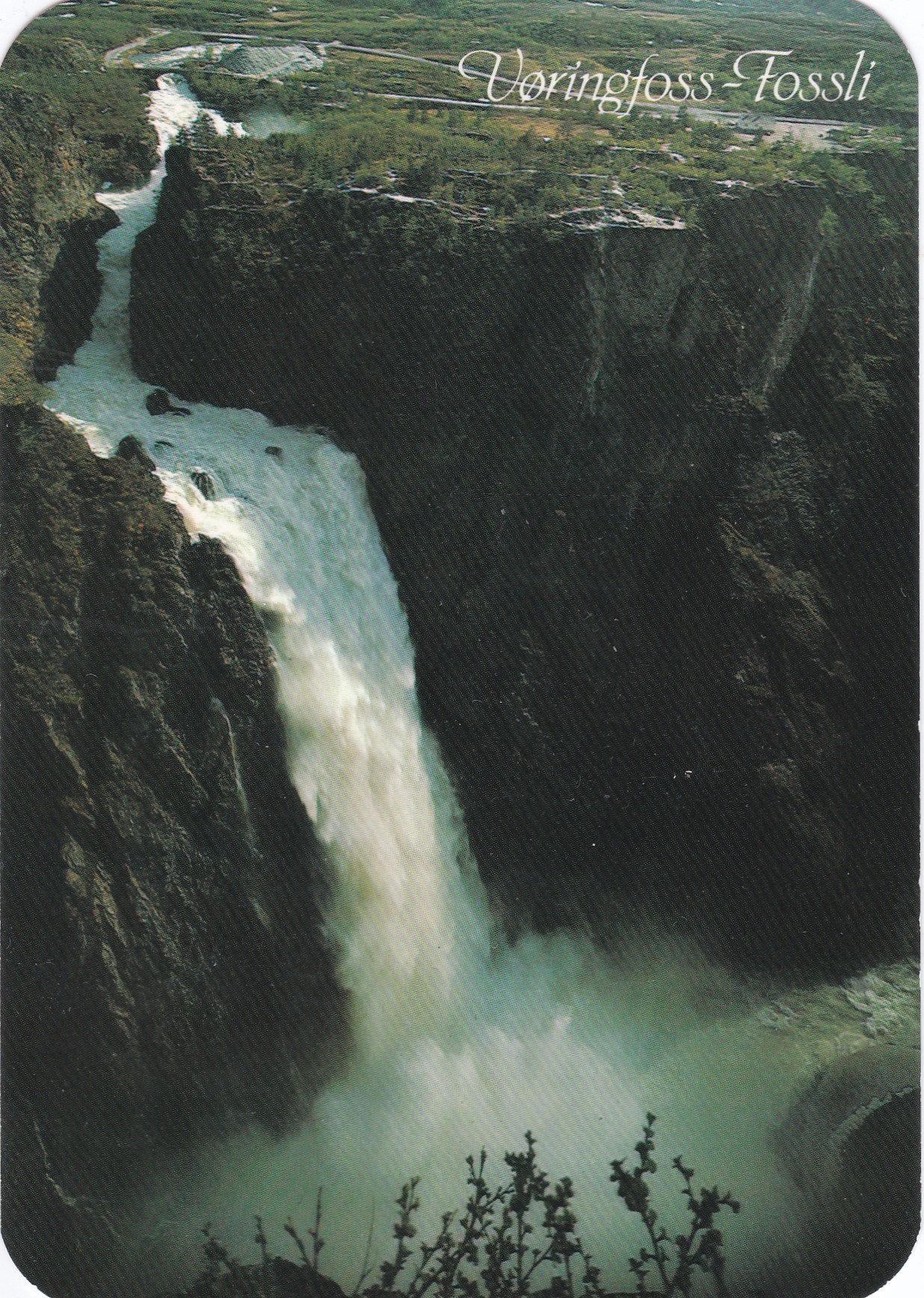 Vøringfoss, Hardanger. Husmo Foto 5785/8