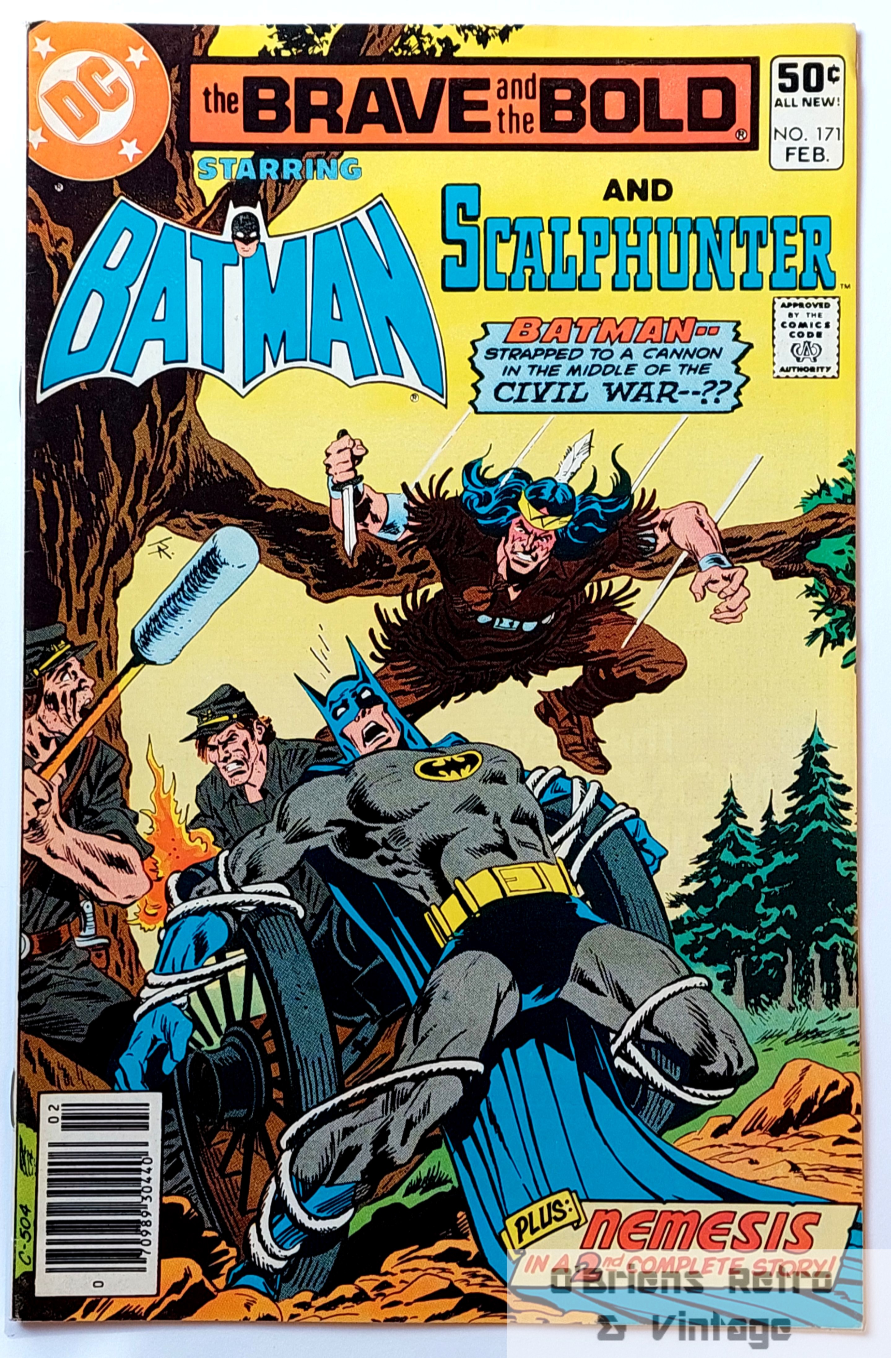 The Brave and the Bold #171 (1981) - Batman & Scalphunter
