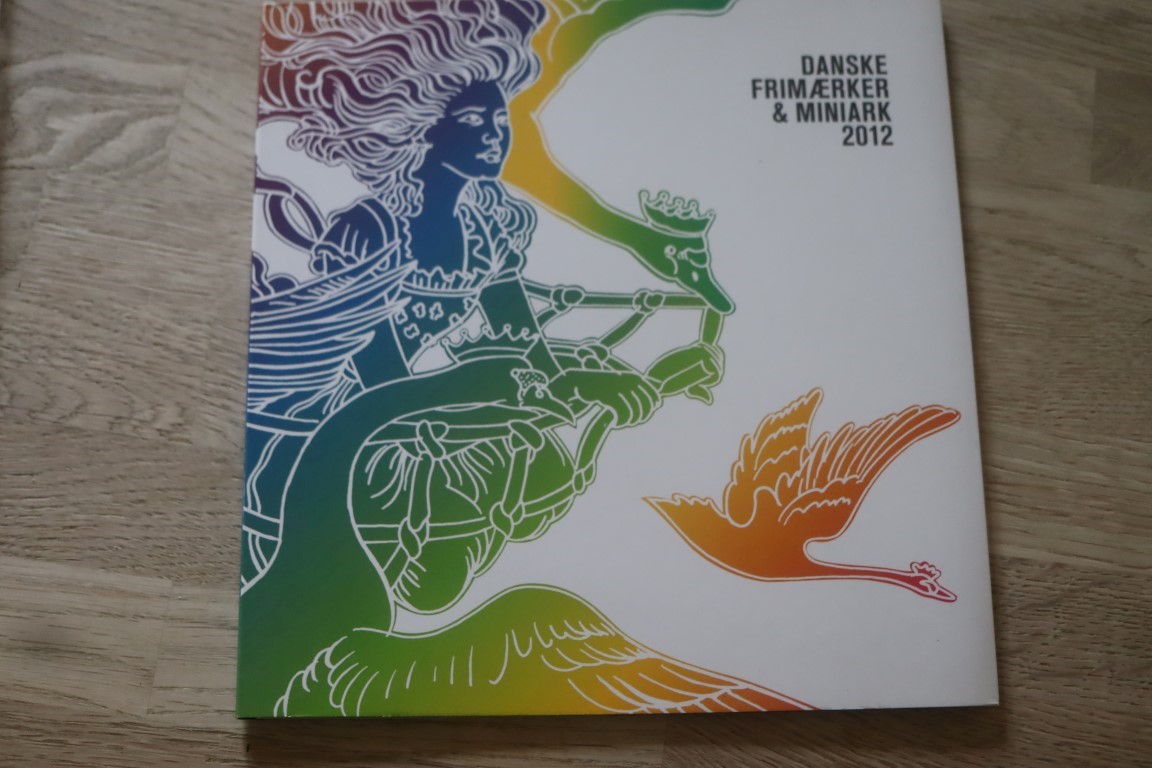 Danske Frimærker og Miniark 2012 - perfekt postfrisk