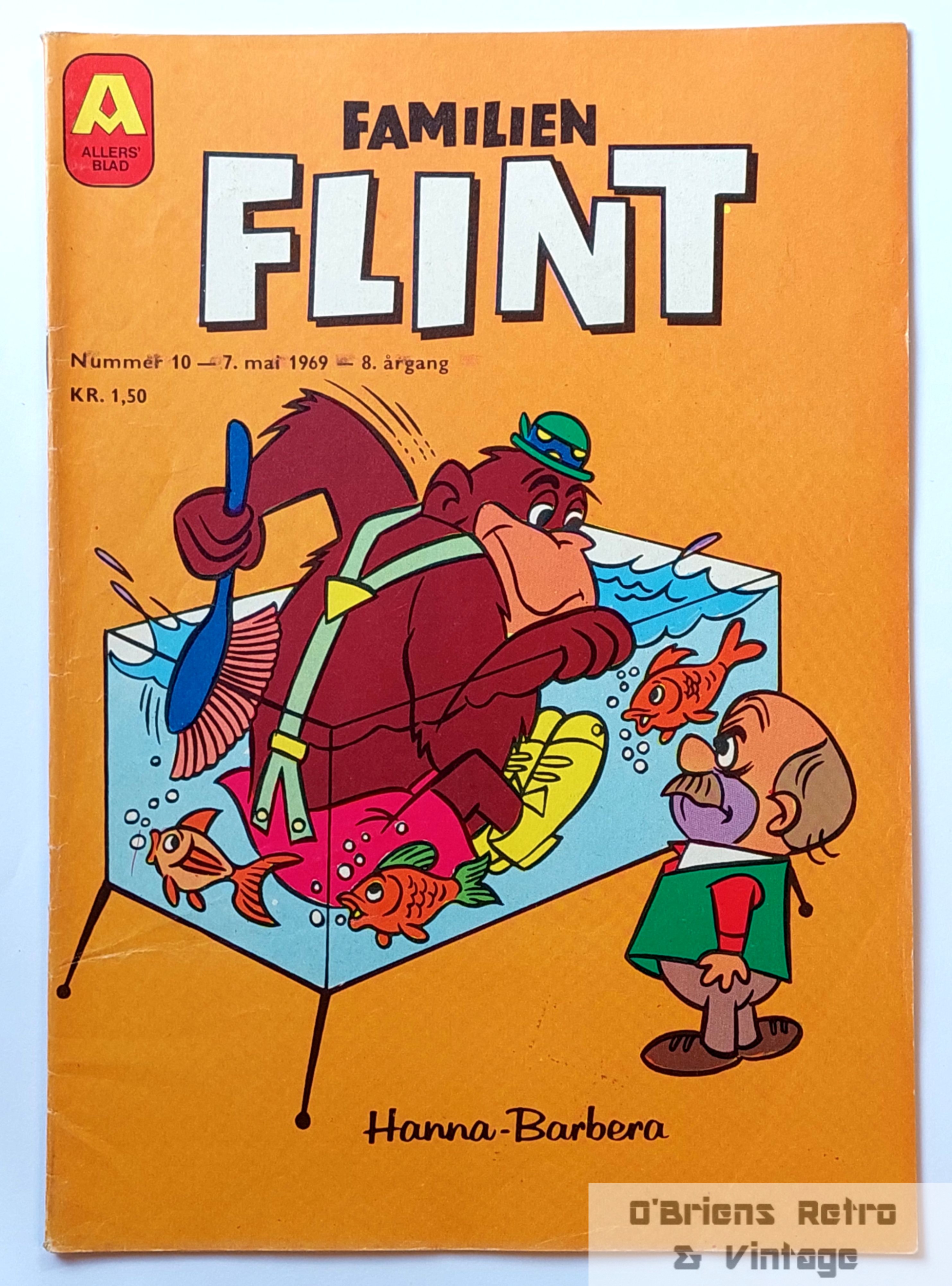 Familien Flint - 1969 - Nr. 10 - Stem på Fred!