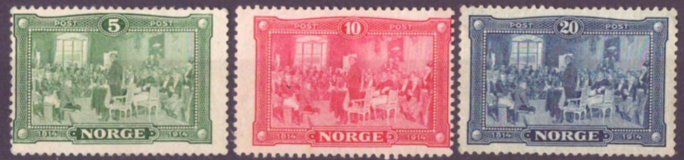 NK 114-16. POSTFRISK** * (115,-)