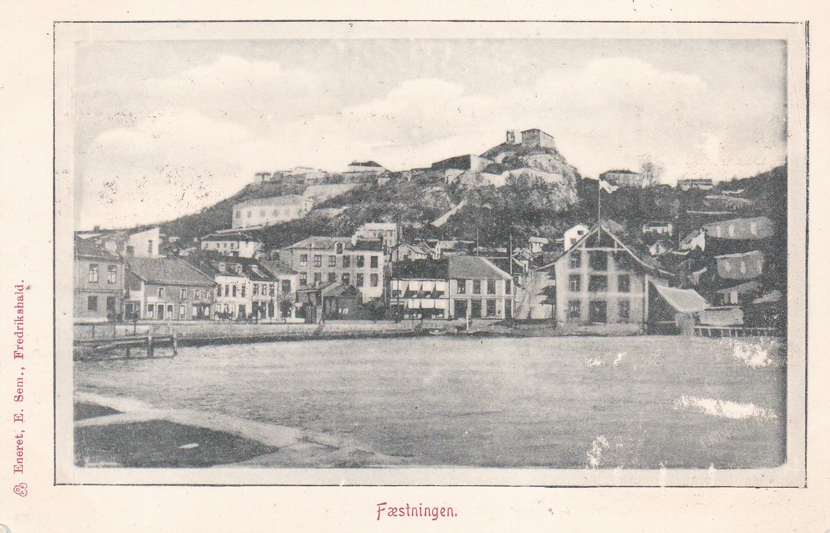 Halden. Fæstningen ( Eneret E. Sem, Fredrikshald)