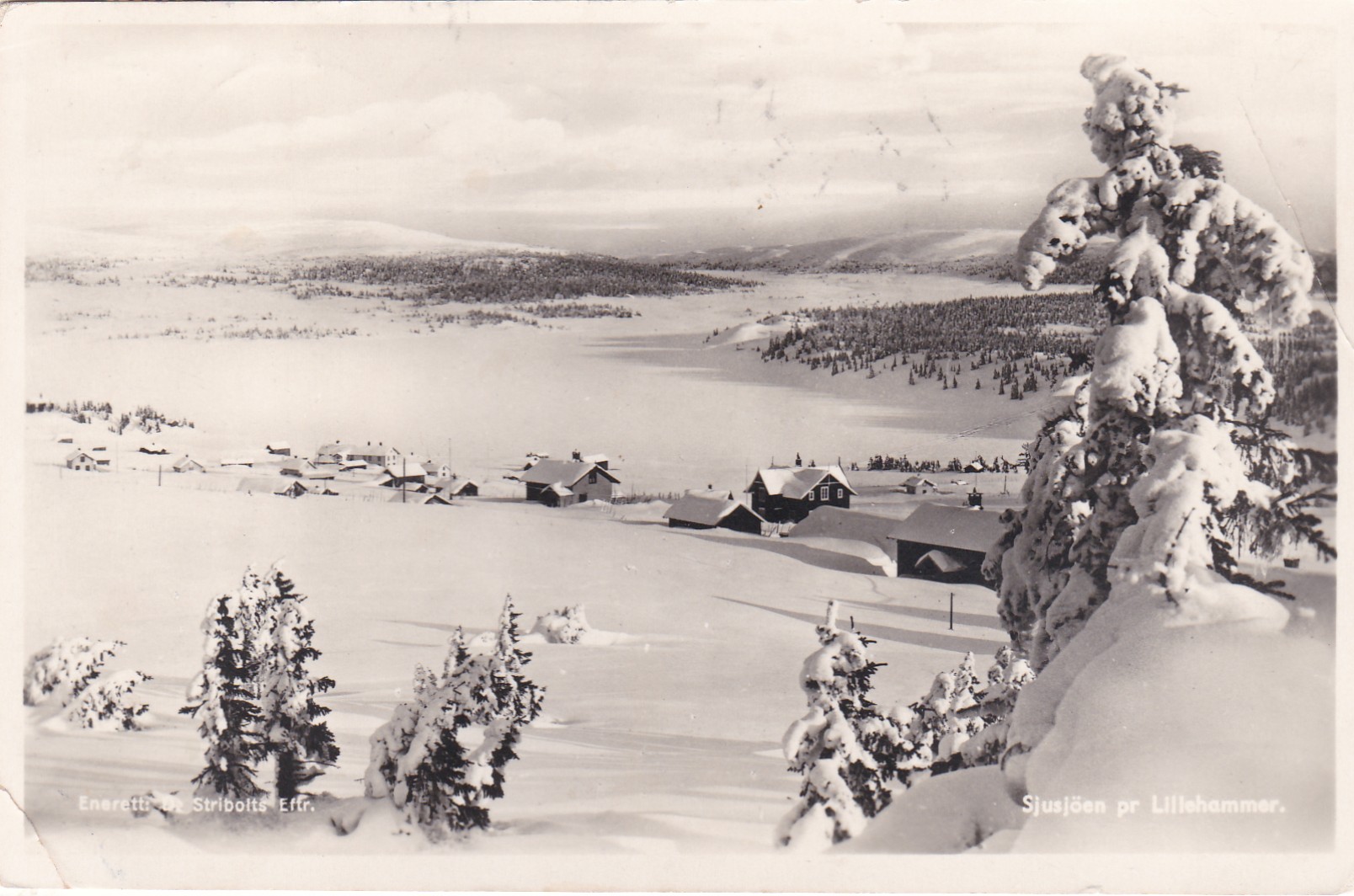 Sjusjøen pr. lillehammer ( Stribolt eftf.)