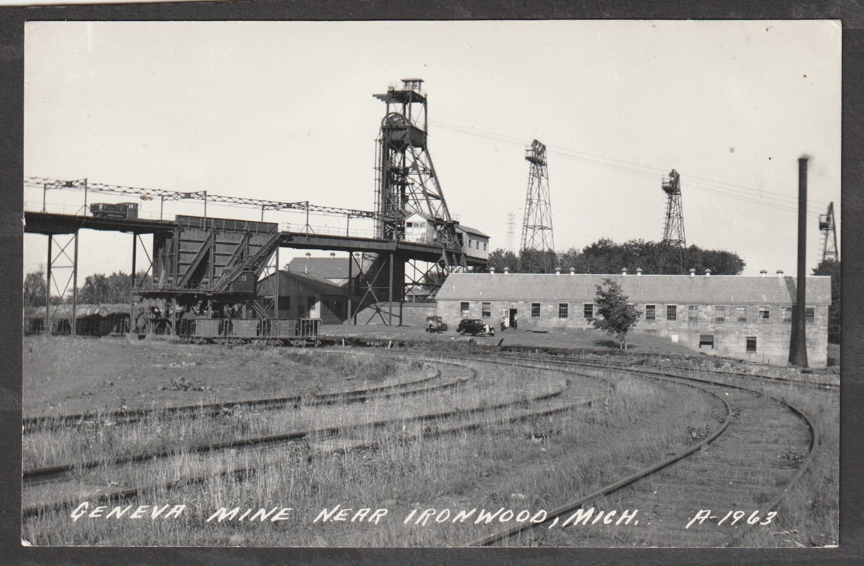Geneva Mine, Ironwood MI, stengt 1965