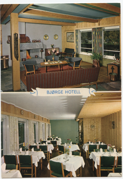 Normann G-10-24.   Bjørge Hotell, Ringebu.