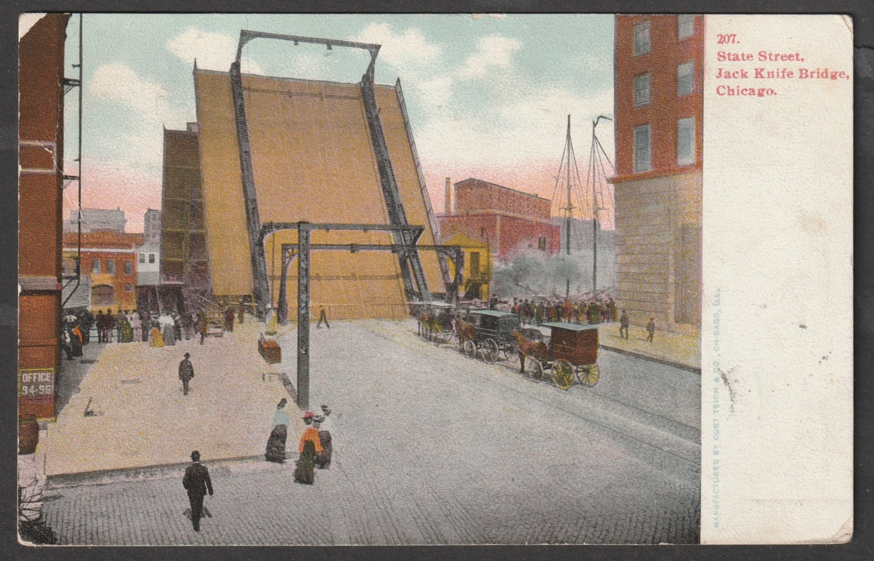 State Street, Jack Knife Bridge, Chicago IL