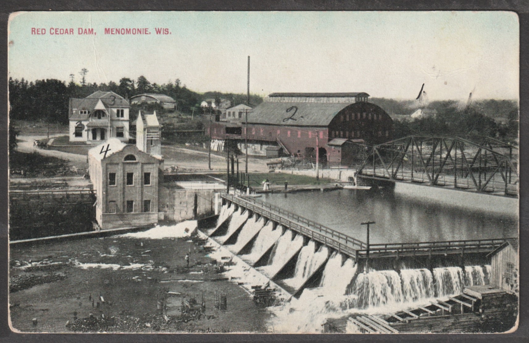 Red Cedar Dam, Menomonie WI