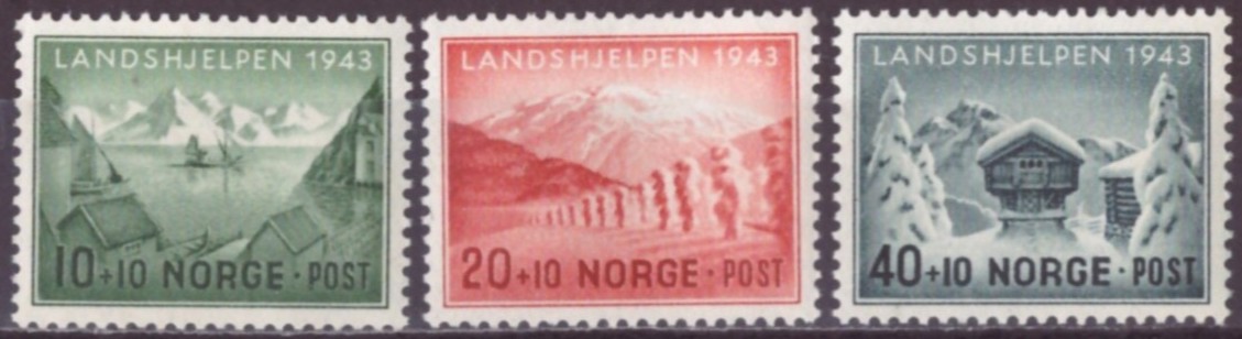 NK 319-21. POSTFRISK**    (39,-)