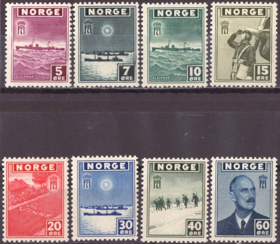 NK 331-38. POSTFRISK**   (70,-)