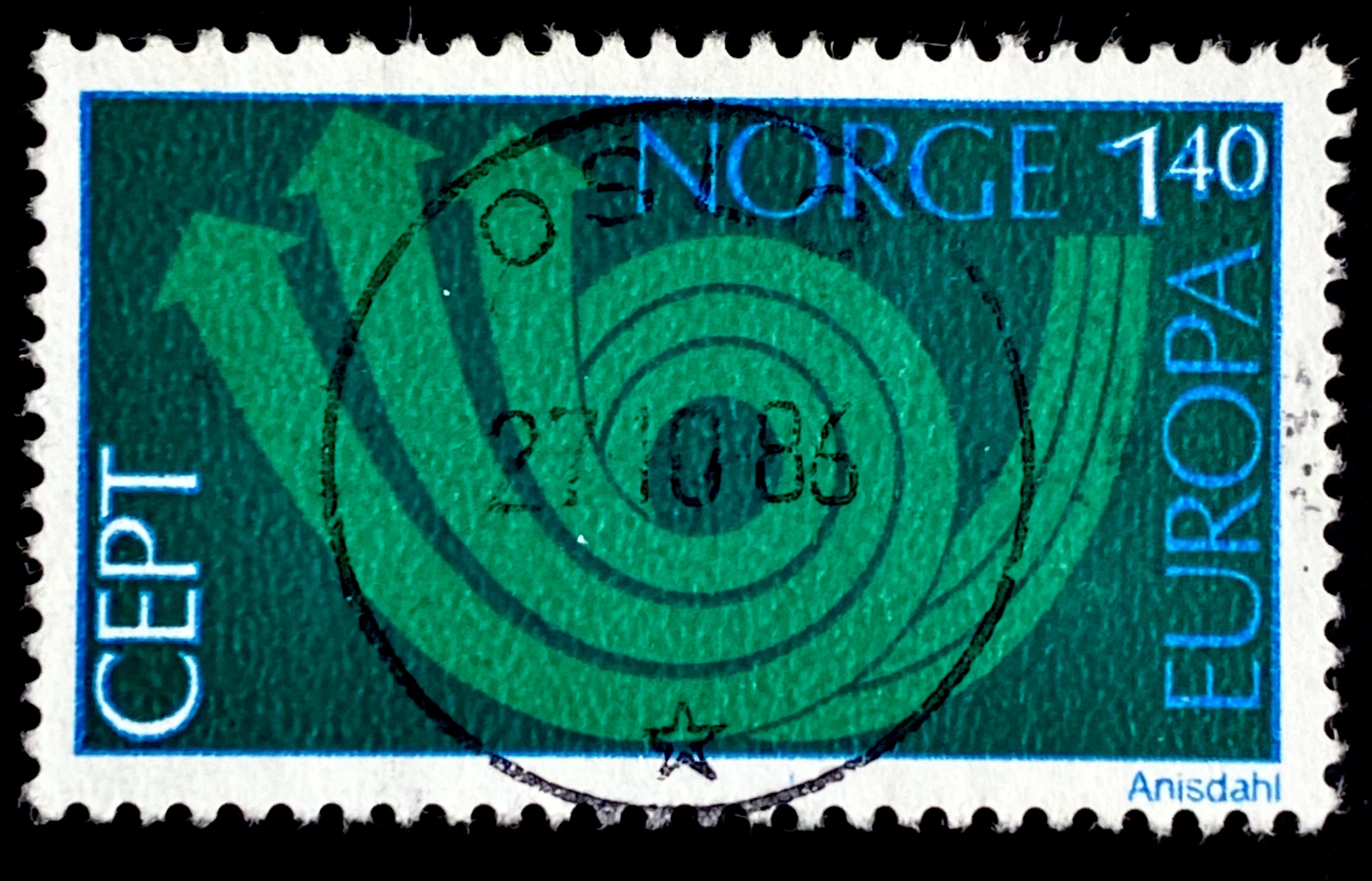 NK 709 Oslo 27-10-86