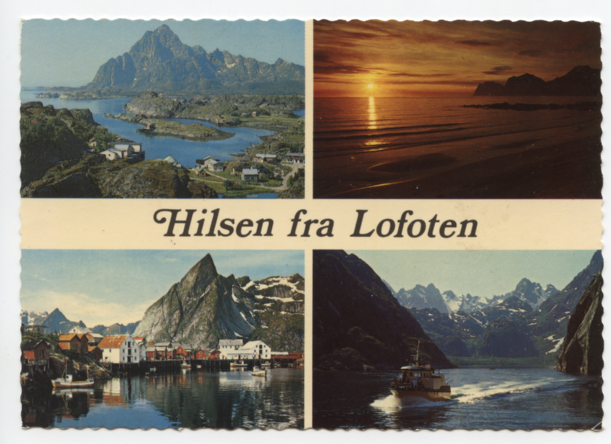 Hilsen fra Lofoten.     M2846/20