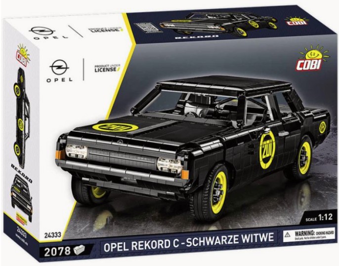 COBI Opel Rekord C "Black Widow"