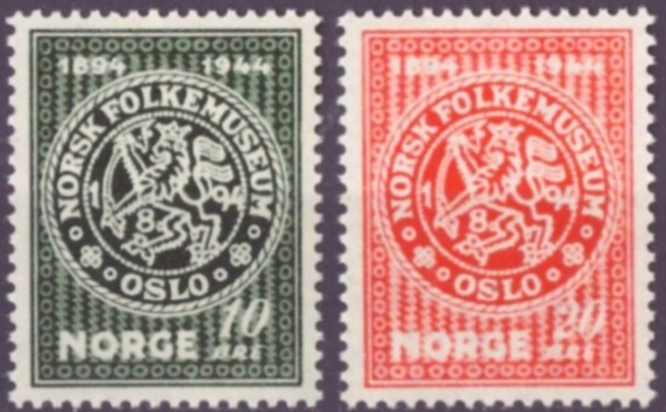 NK 343-44. POSTFRISK**   (27,-)