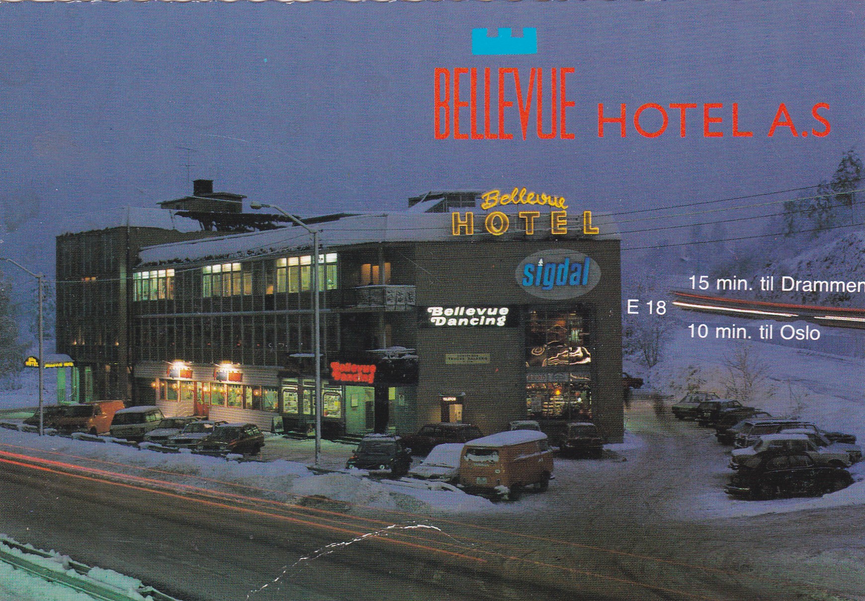 Bellevue Hotel, Nesbru. Ingen utgiver