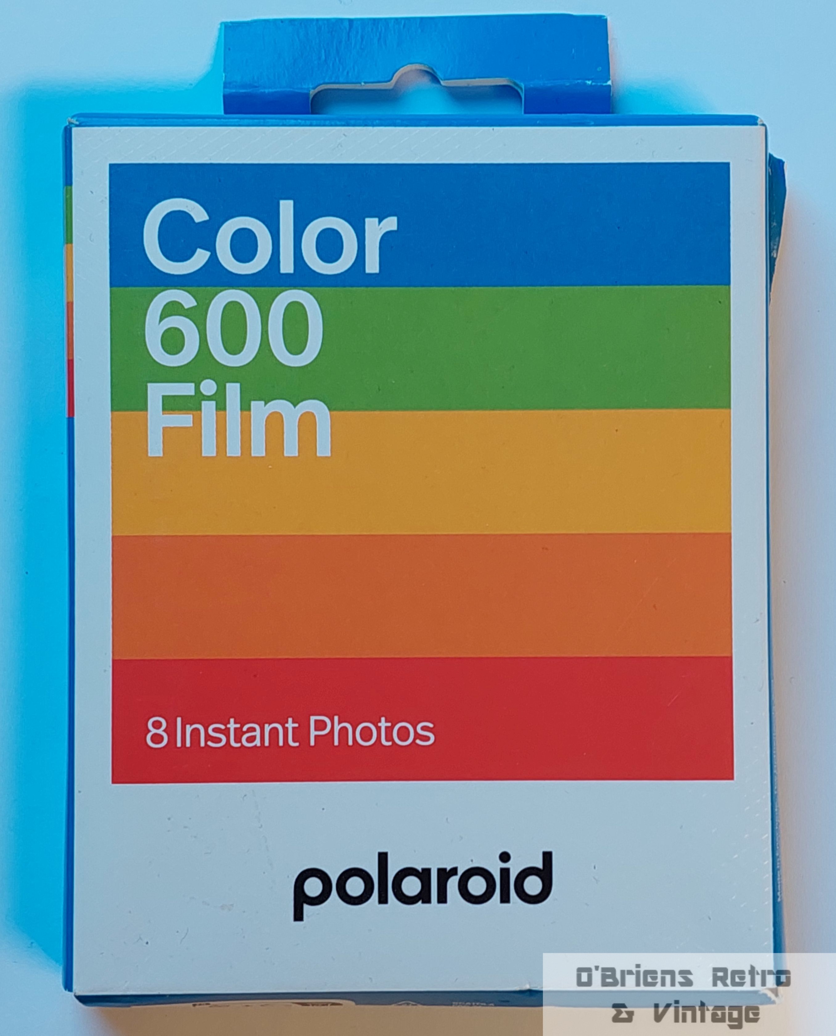 Polaroid Color 600 Film - 8 Instant Photos - Uåpnet