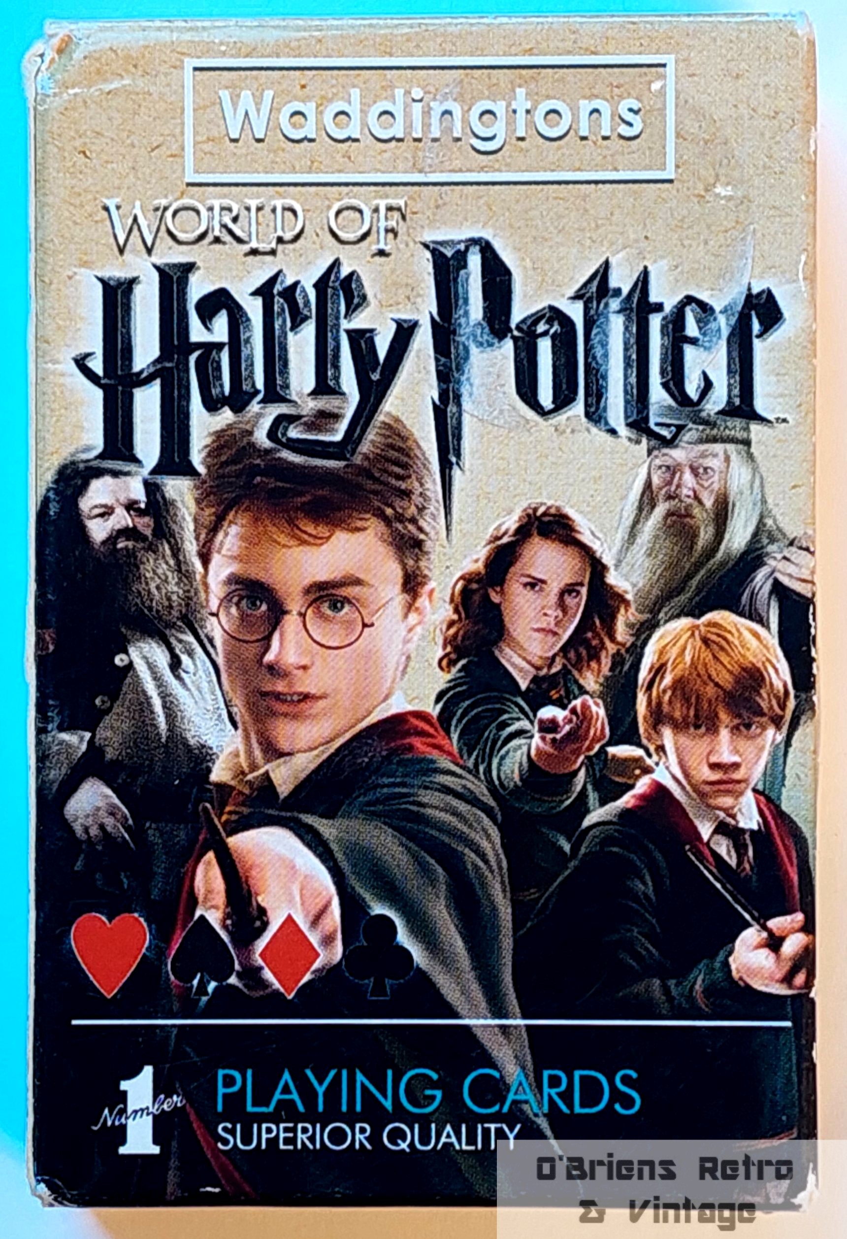 Waddingtons World of Harry Potter - Komplett kortstokk - Brukt